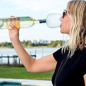 New! Wine Champagne bottle glass gift